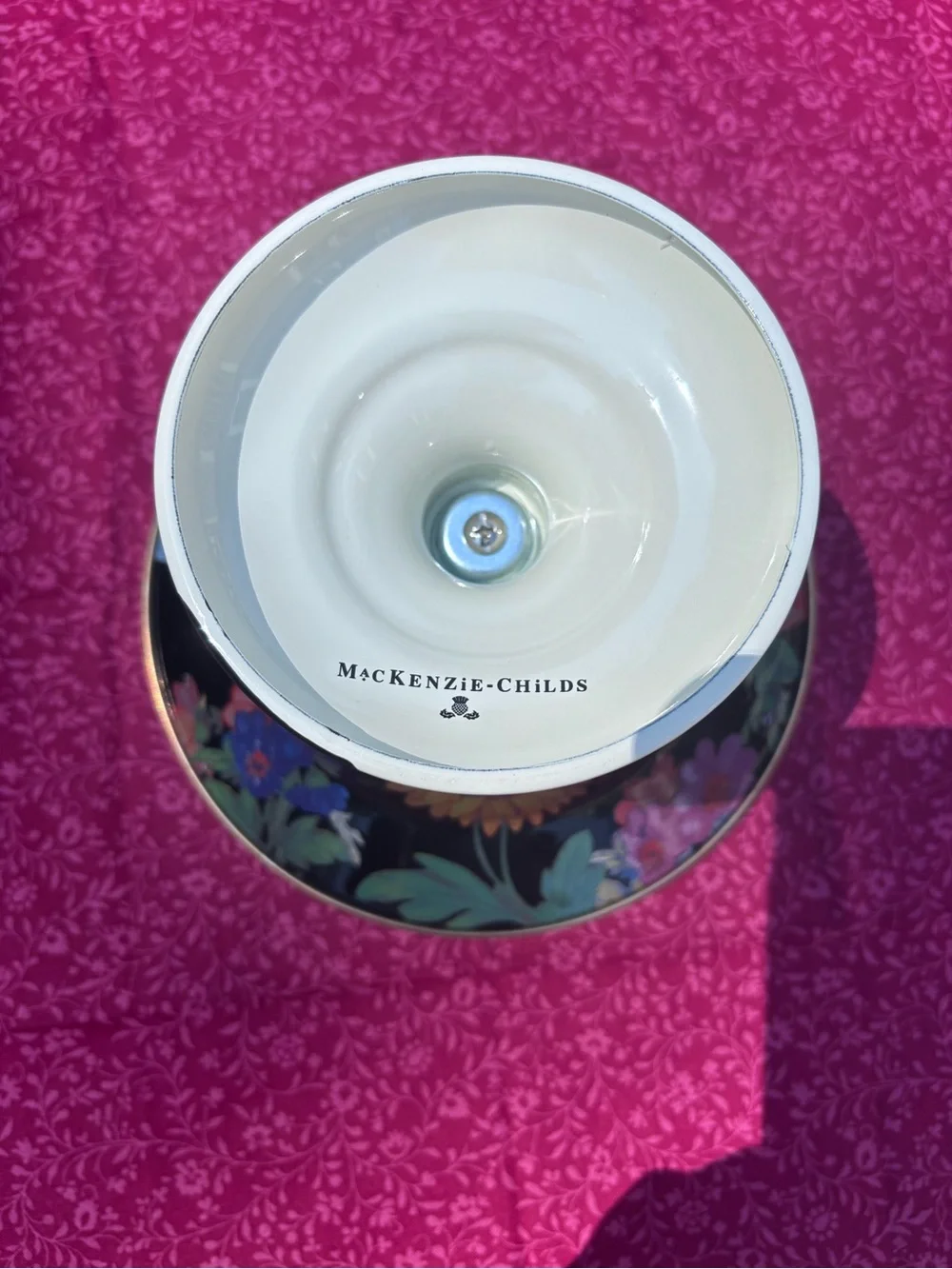 Mackenzie-Childs Flower Market Small Compote